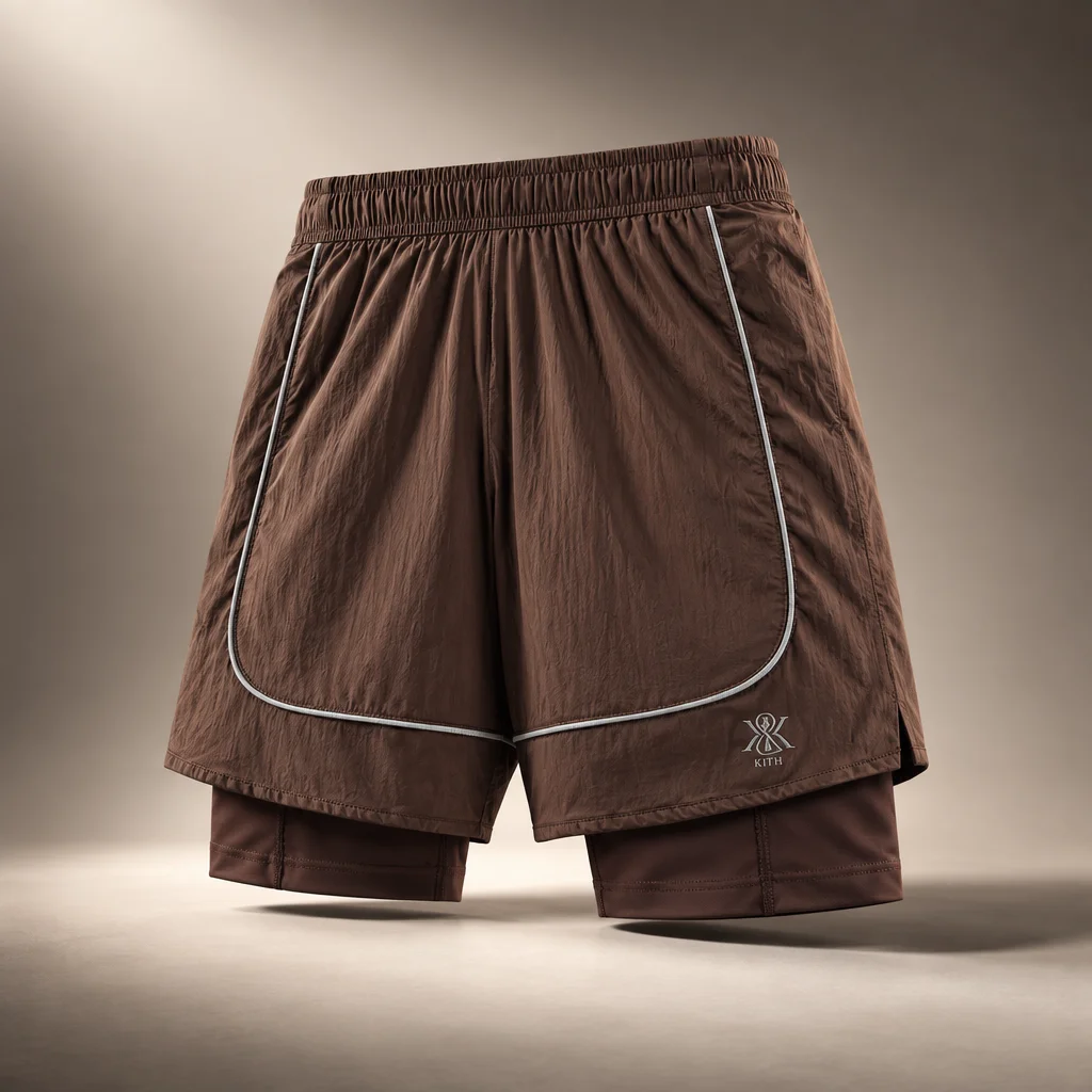 Kith Jordan 5" Tech Short - Hickory