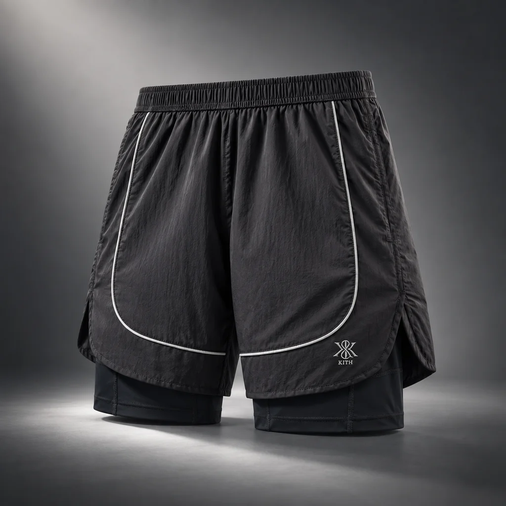 Kith Jordan 5" Tech Short - Shadow