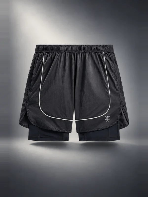Kith Jordan 5" Tech Short - Shadow