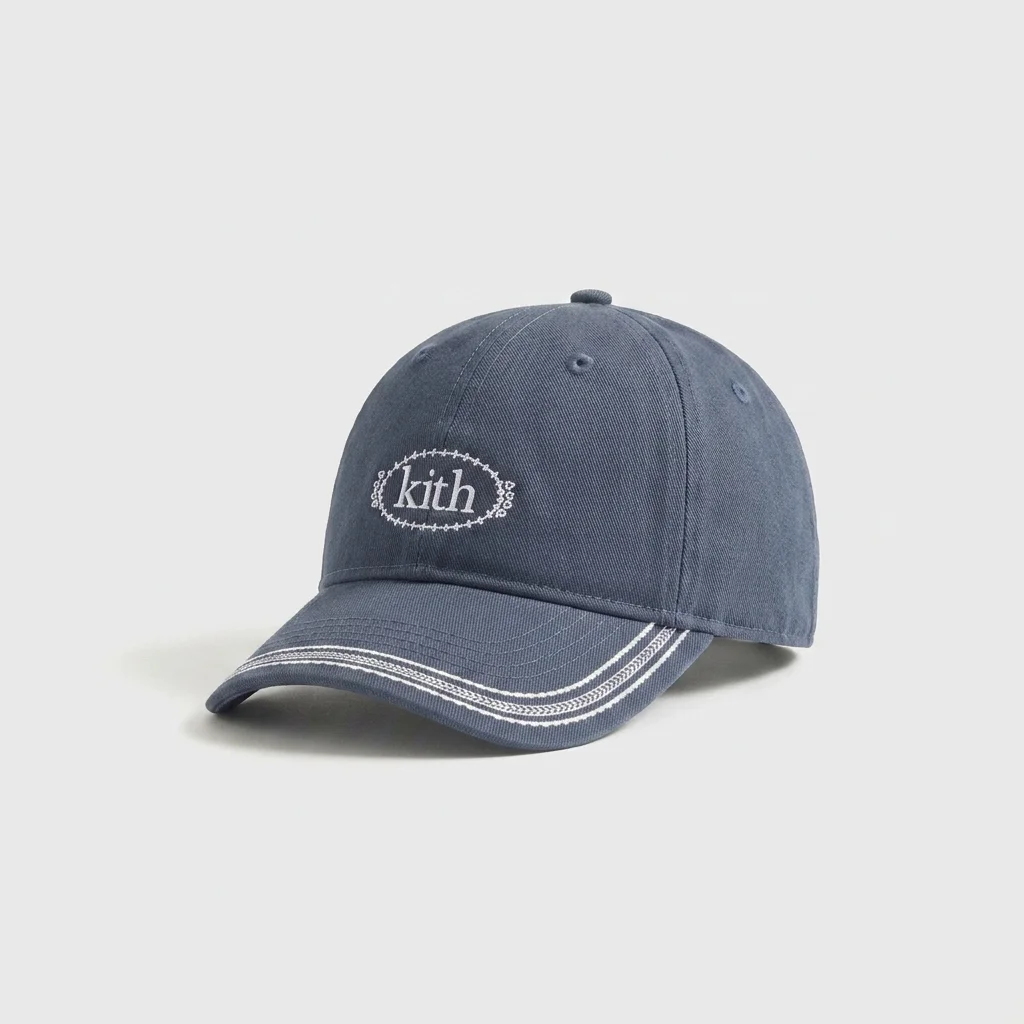 Kith Kids Floral Embroidered Classic Cap - Nocturnal