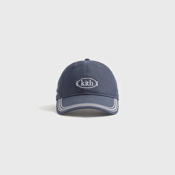 Kith Kids Floral Embroidered Classic Cap - Nocturnal
