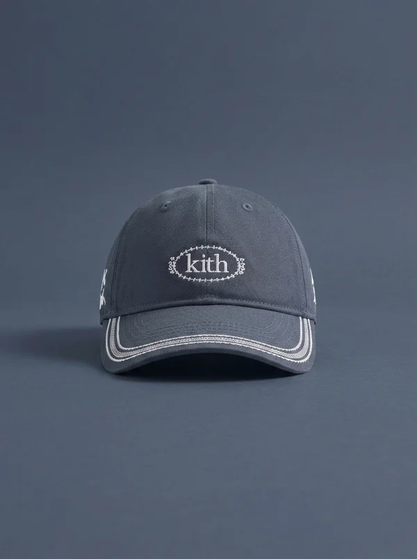 Kith Kids Floral Embroidered Classic Cap - Nocturnal