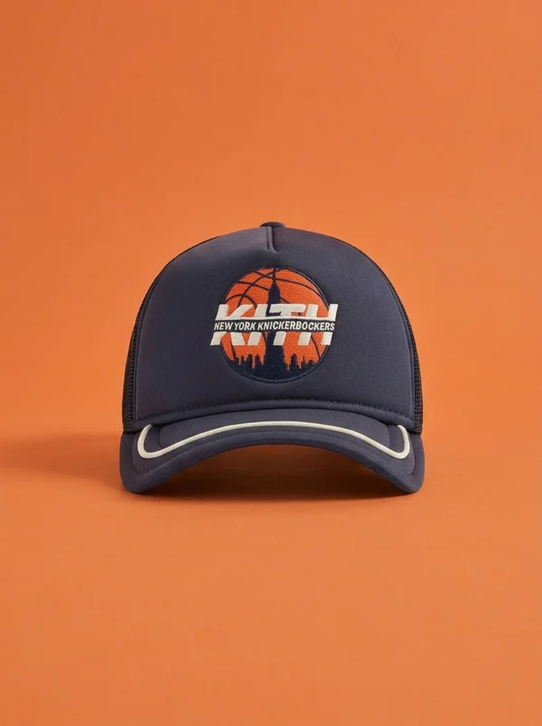 Kith & New Era for the New York Knicks 9FORTY Trucker Snapback - Nocturnal