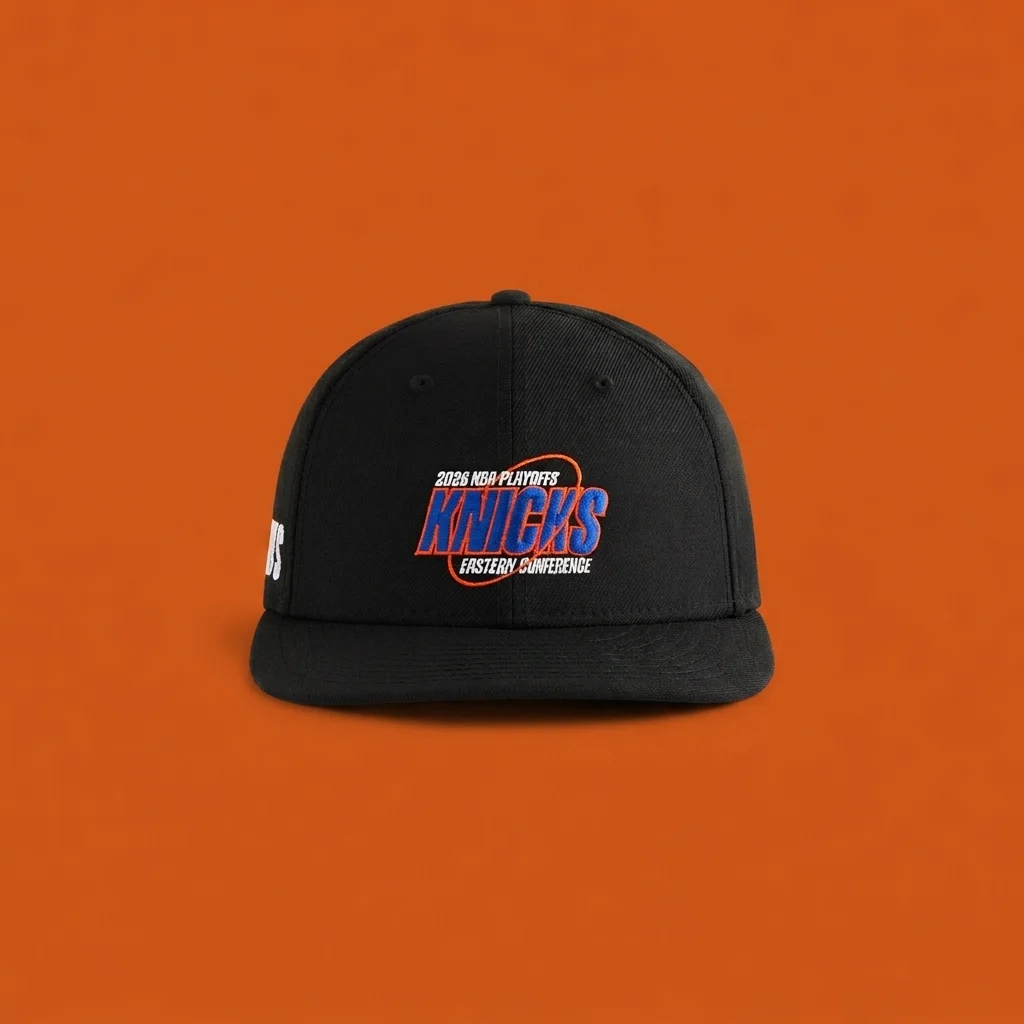 Kith & New Era for the New York Knicks Playoffs Premium Wool 59Fifty Low Profile Cap - Black