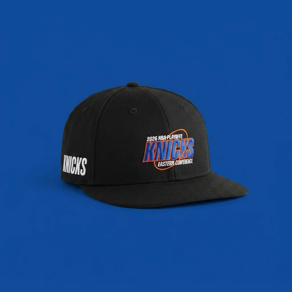 Kith & New Era for the New York Knicks Playoffs Premium Wool 59Fifty Low Profile Cap - Black