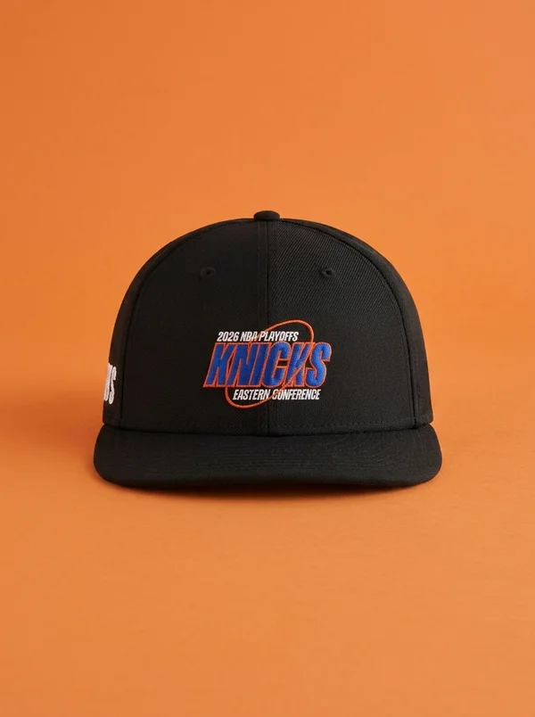 Kith & New Era for the New York Knicks Playoffs Premium Wool 59Fifty Low Profile Cap - Black