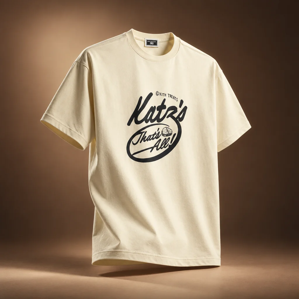 Kith Treats for Katz’s Delicatessen Tee - Sandrift