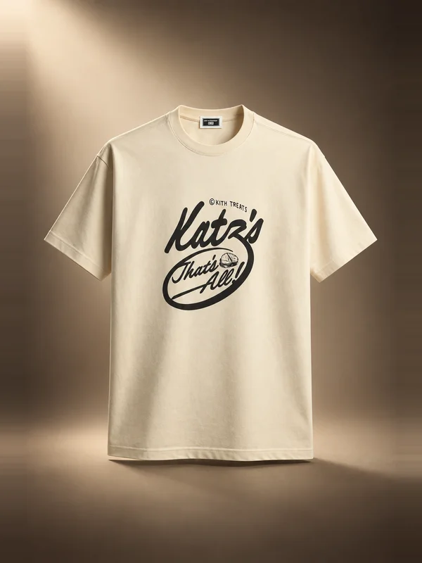 Kith Treats for Katz’s Delicatessen Tee - Sandrift