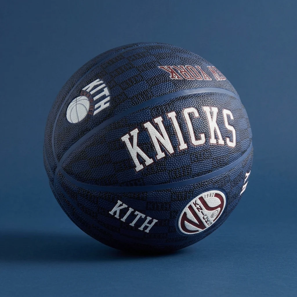 Kith & Wilson for the New York Knicks Basketball - Navy