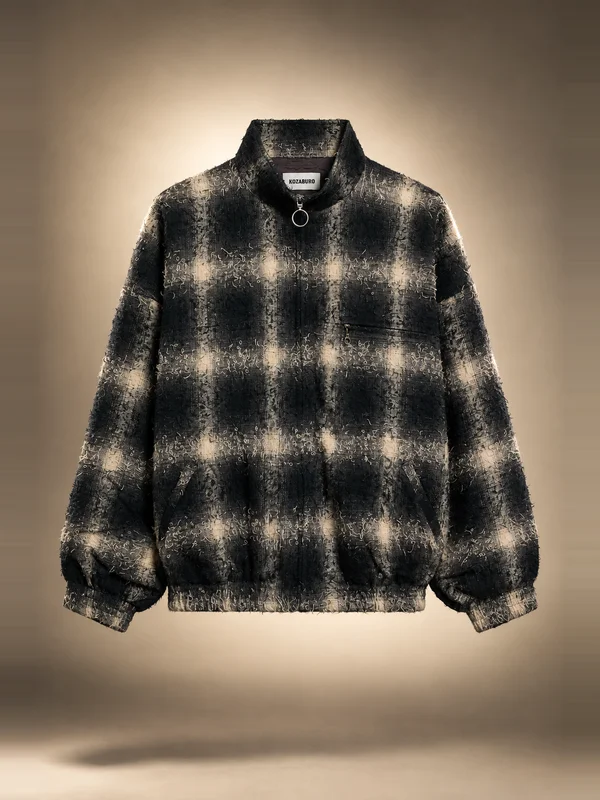 KOZABURO Short Track Jacket - Black