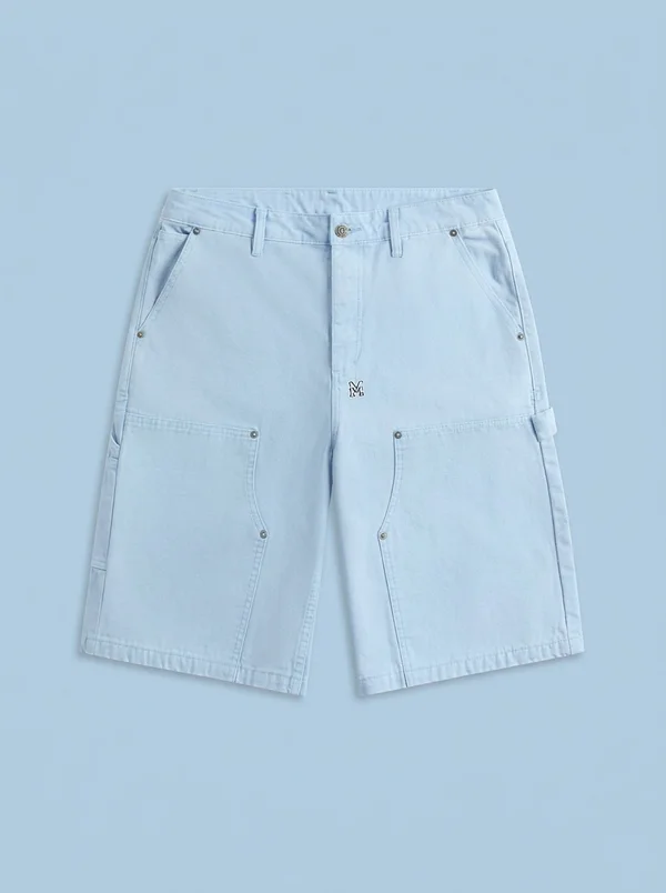 Ksubi Drill Maxx Operator Short - Sky Blue