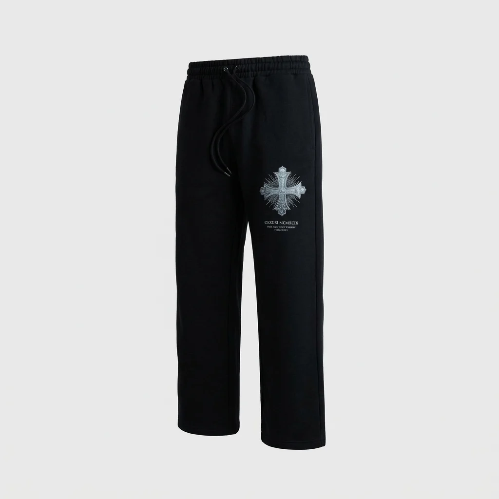 Ksubi False Idols Synthesis Trak Pant - Jet Black
