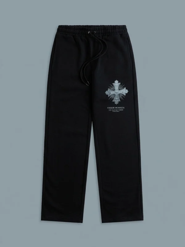 Ksubi False Idols Synthesis Trak Pant - Jet Black