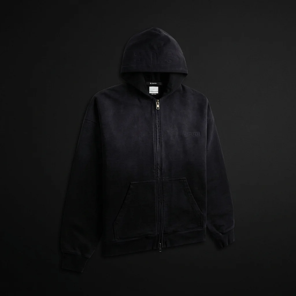 Ksubi Intruder Ekcess Zip Hoodie - Jet Black