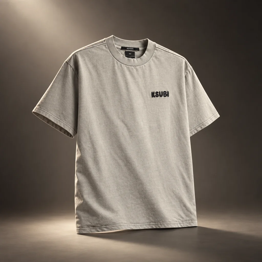 Ksubi Mechanic Ekcess Short Sleeve Krete Tee - Grey