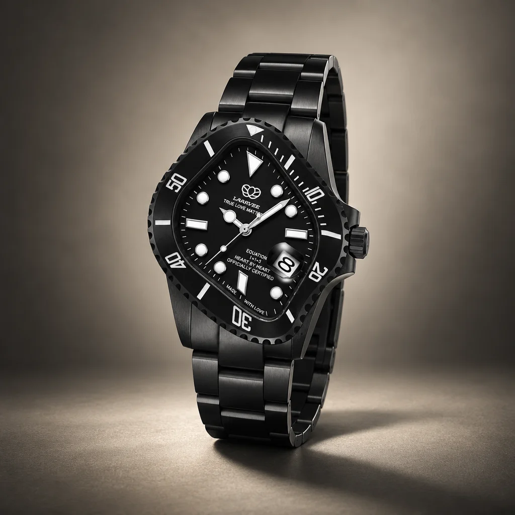 LAARVEE Ceramic Watch - Black