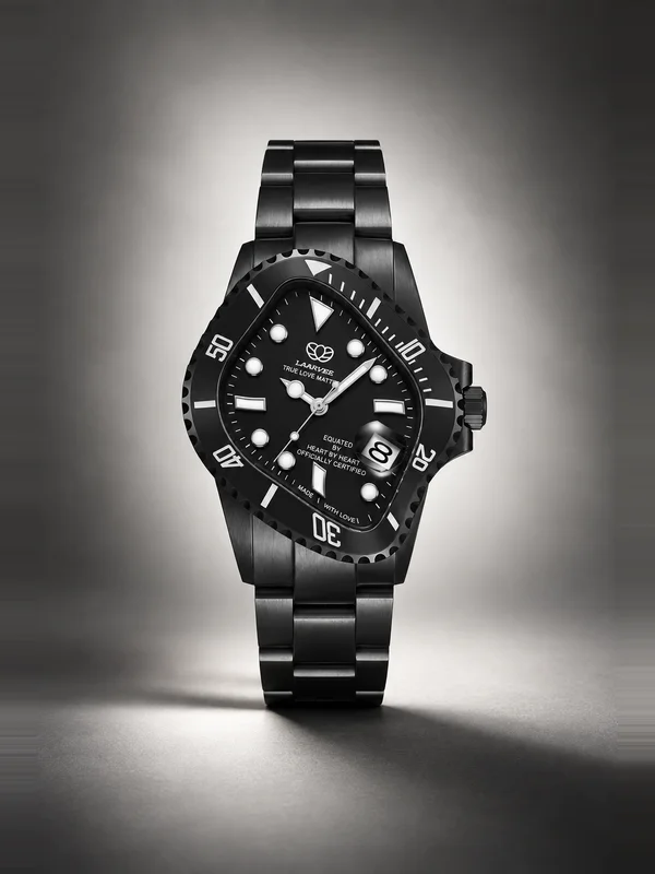 LAARVEE Ceramic Watch - Black