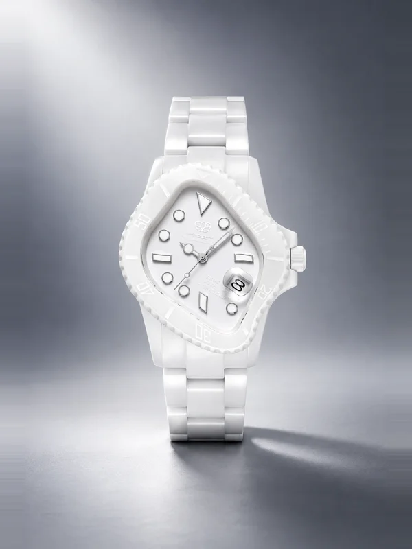 LAARVEE Ceramic Watch - White