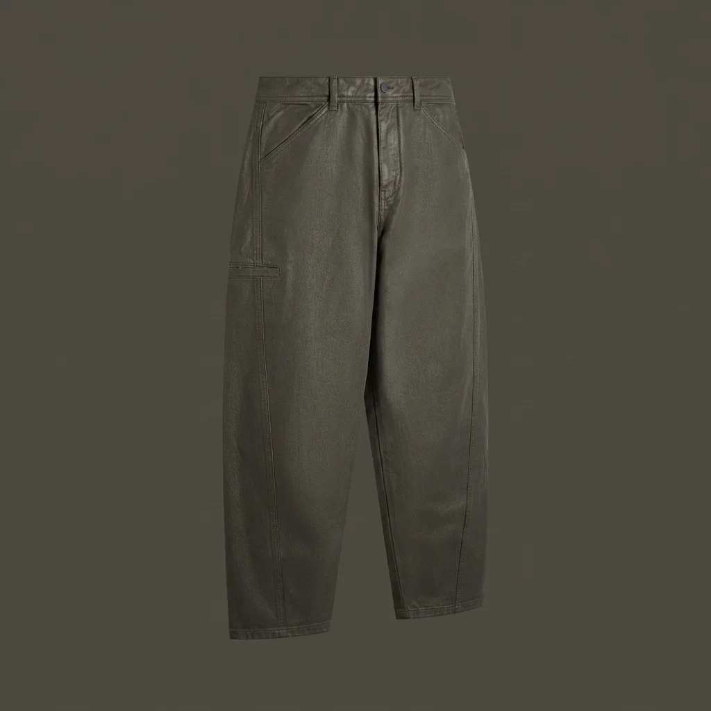 Lemaire Twisted Workwear Pants - Dark Chocolate