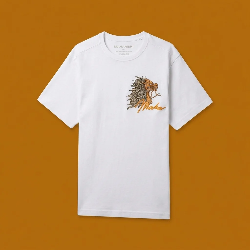 Maharishi 7237 Year of the Fire Horse Tee - White