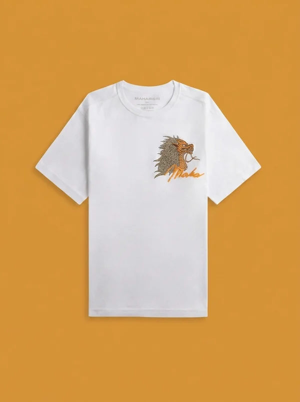 Maharishi 7237 Year of the Fire Horse Tee - White