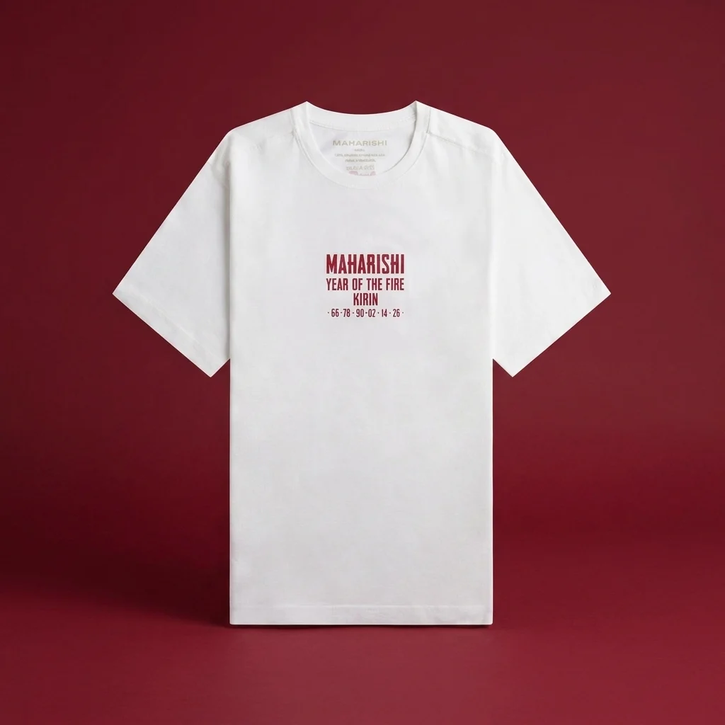 Maharishi 7238 Paper Cut Kirin Tee