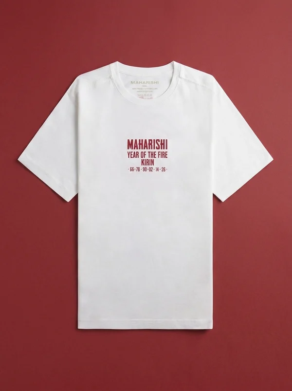 Maharishi 7238 Paper Cut Kirin Tee