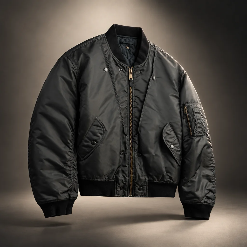 Maison Margiela Reversible Bomber Jacket - Dark Grey