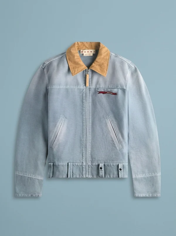 Marni Canvas Jacket - Blue