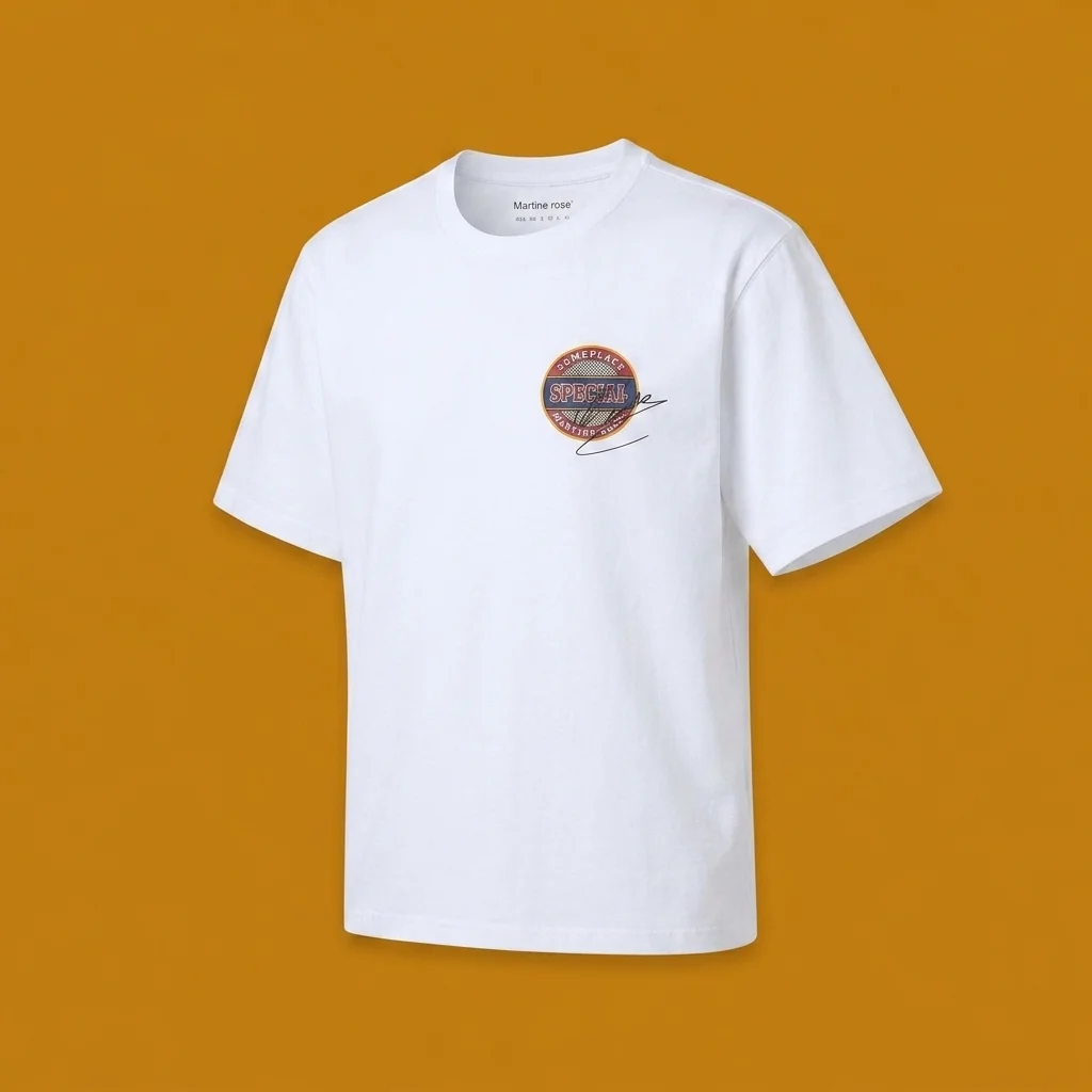 Martine Rose Classic Graphic Tee - White