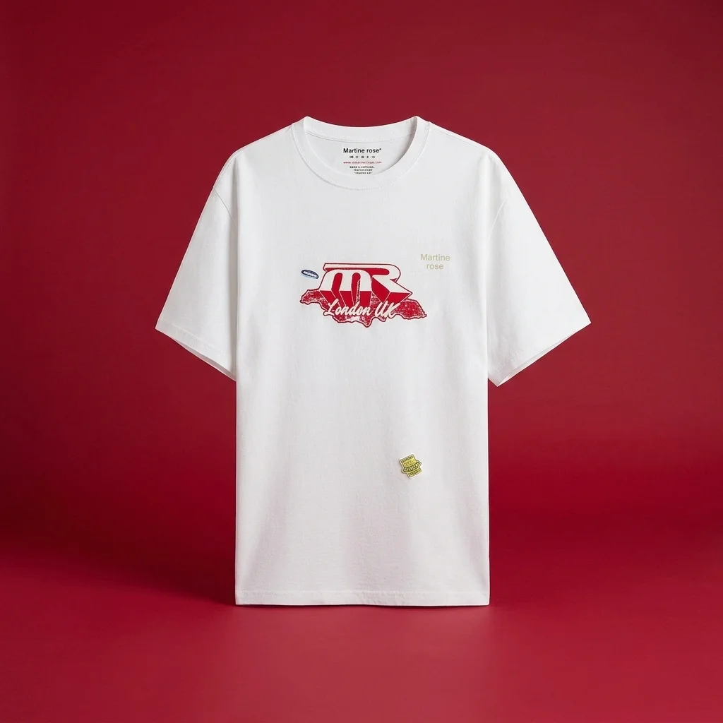 Martine Rose Classic Tee - White Mr Jamaica