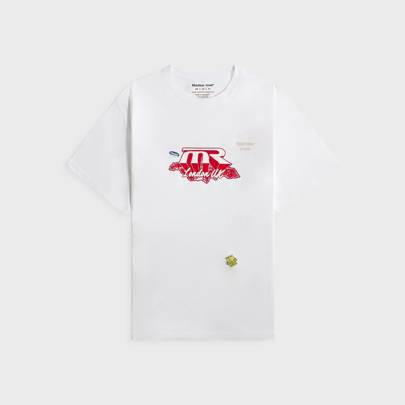 Martine Rose Classic Tee - White Mr Jamaica