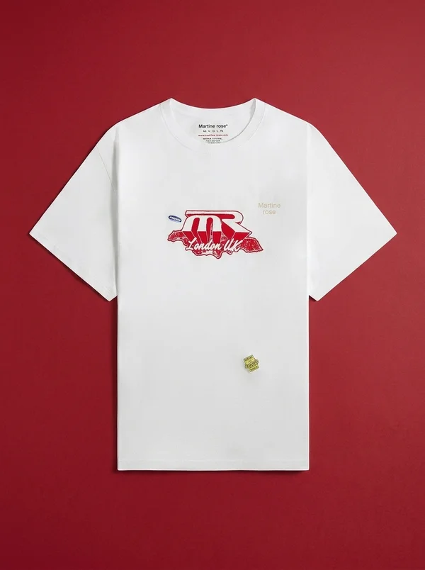 Martine Rose Classic Tee - White Mr Jamaica