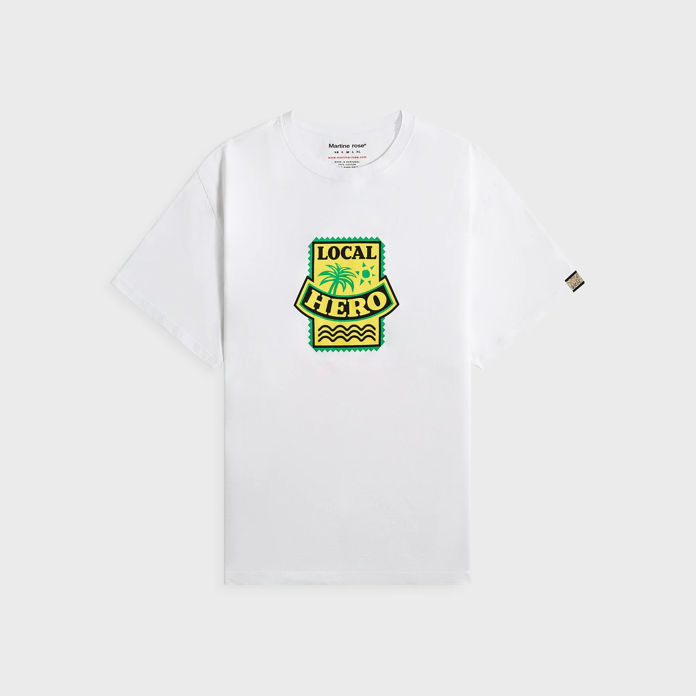 Martine Rose Oversized Tee - White Local Hero