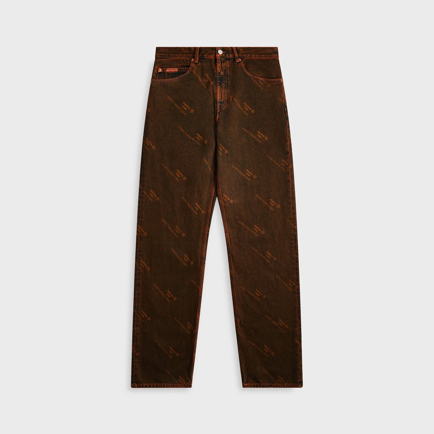 Martine Rose Relaxed Fit Jean - Orange Laser
