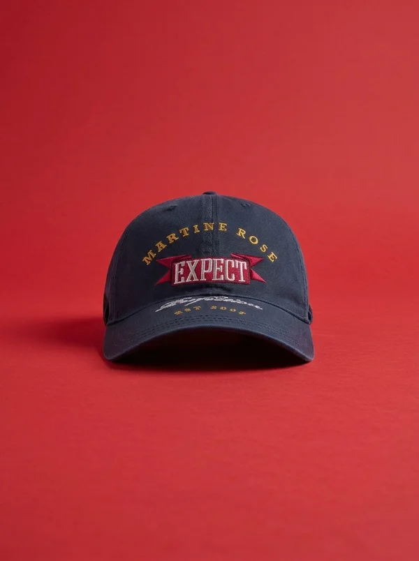 Martine Rose Roll Back Cap - Blue / Navy