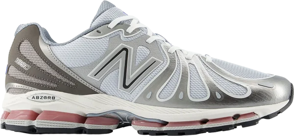 New Balance 1890 Dark Silver Metallic / White