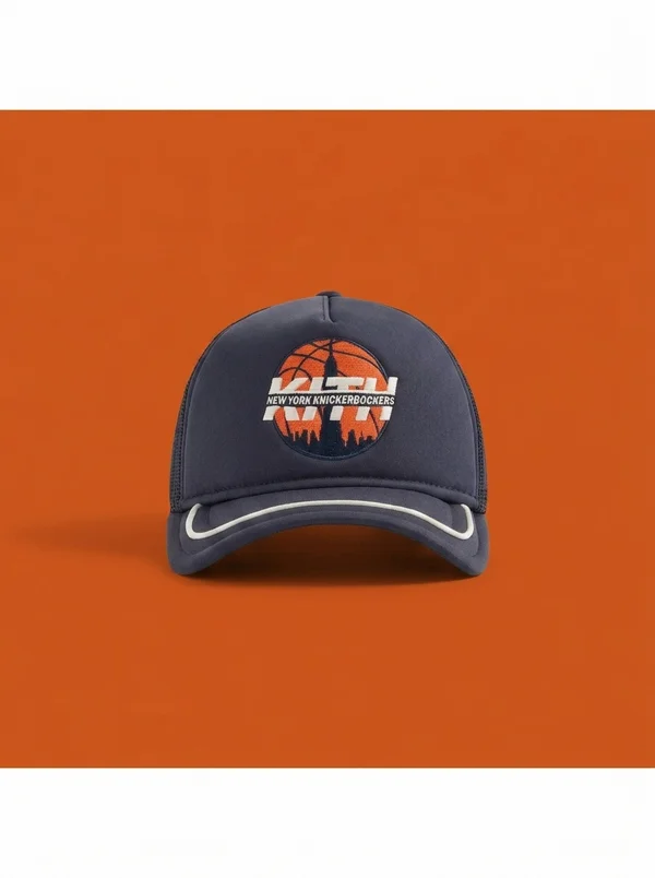 Kith & New Era for the New York Knicks 9FORTY Trucker Snapback - Nocturnal