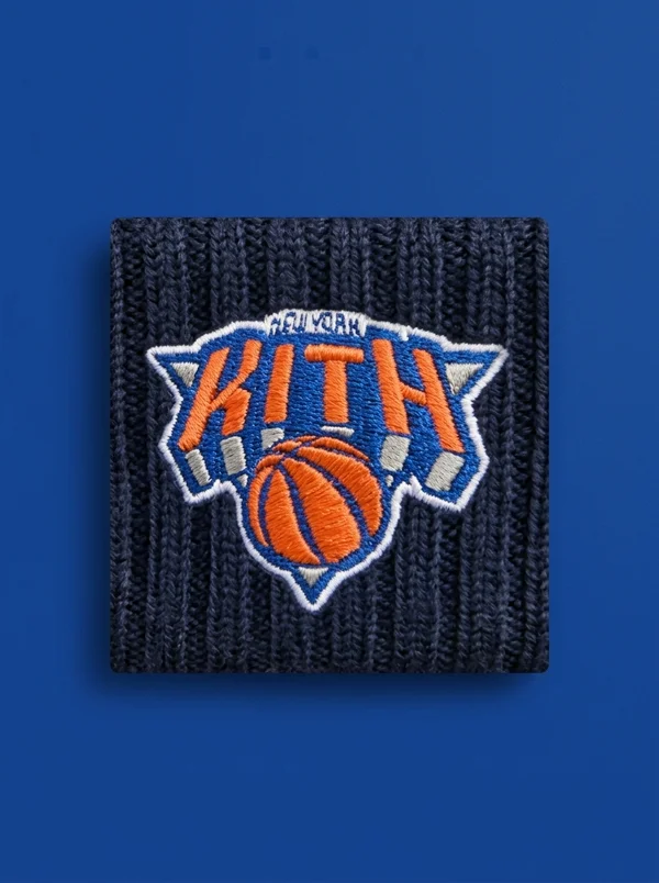 Kith & New Era for the New York Knicks Knit Beanie - Nocturnal