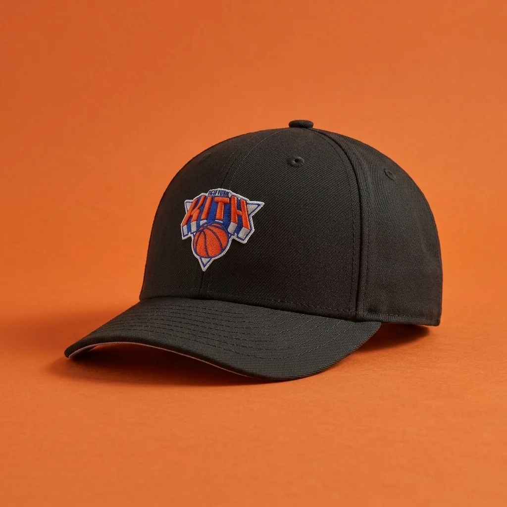 Kith & New Era for the New York Knicks Logo 59FIFTY Low Profile Fitted Cap - Black