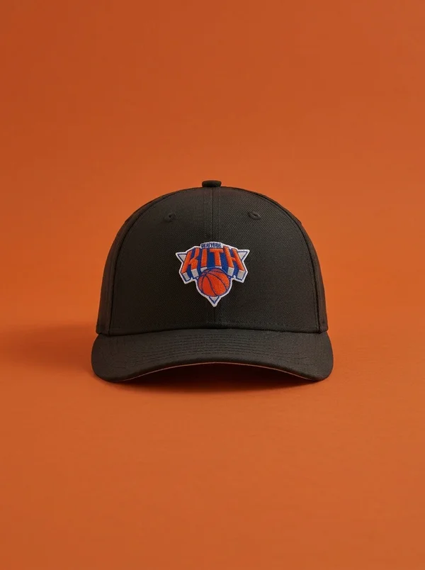 Kith & New Era for the New York Knicks Logo 59FIFTY Low Profile Fitted Cap - Black