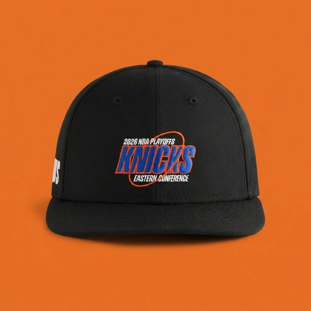 Kith & New Era for the New York Knicks Playoffs Premium Wool 59Fifty Low Profile Cap - Black