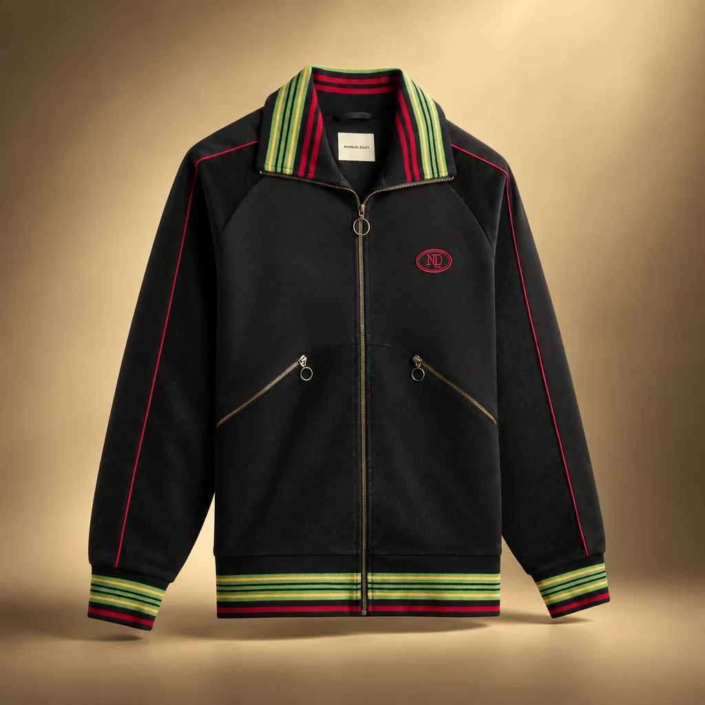 Nicholas Daley Warm Up Jacket - Black