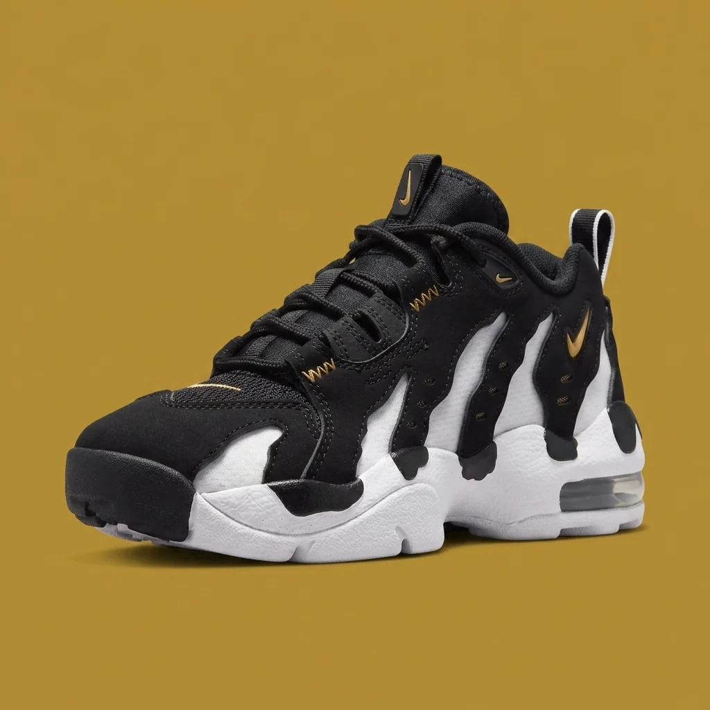 Nike Air DT Max 96 Low Black Metallic Gold White