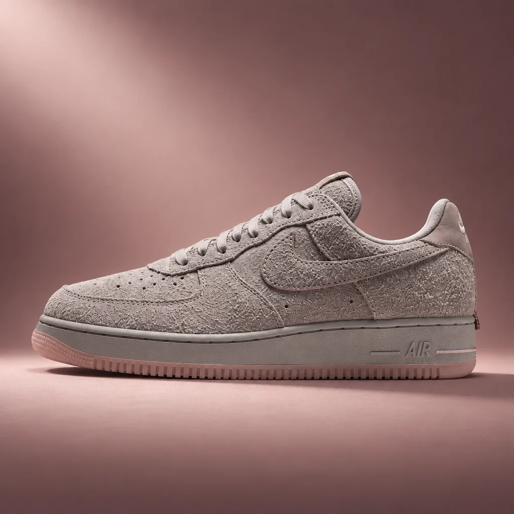 Nike Air Force 1 '01 College Grey and Pink Glaze