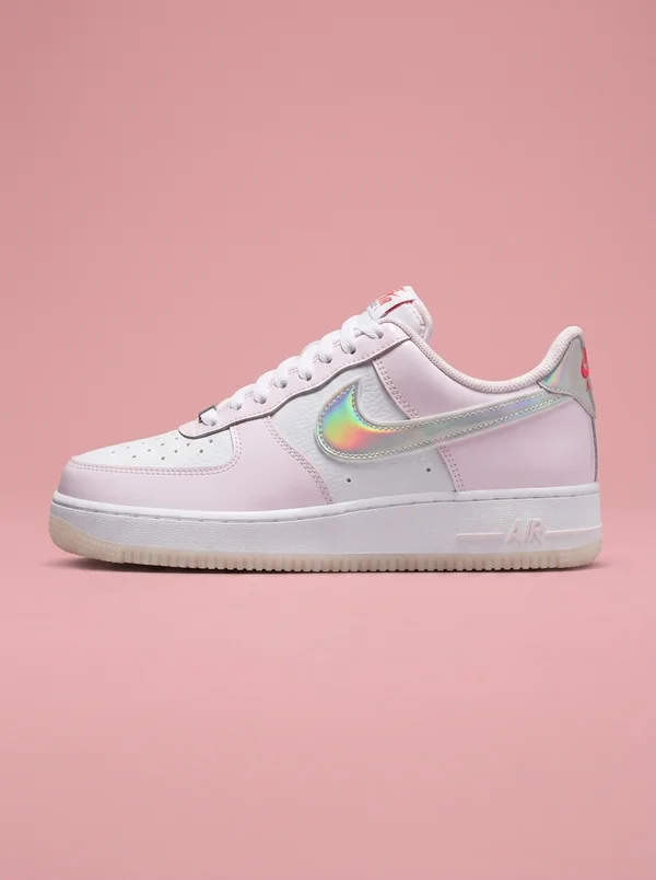Nike Air Force 1 '07 White/Pink/Silver