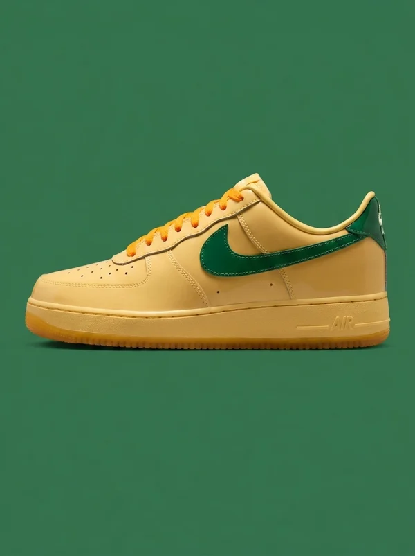 Nike Air Force 1 Patent “Topaz Gold”