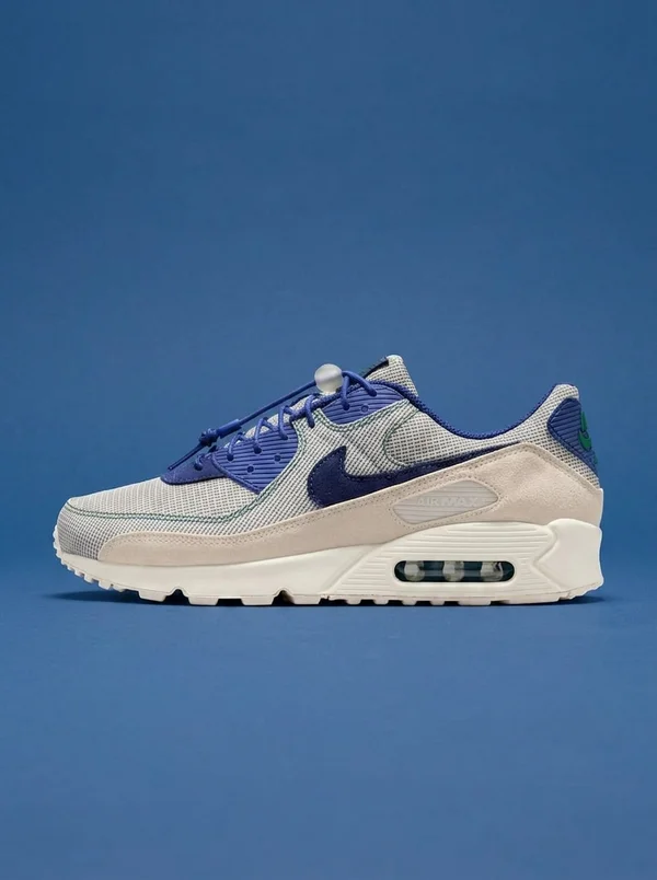 Nike Air Max 90 Coconut Milk and Deep Royal Blue