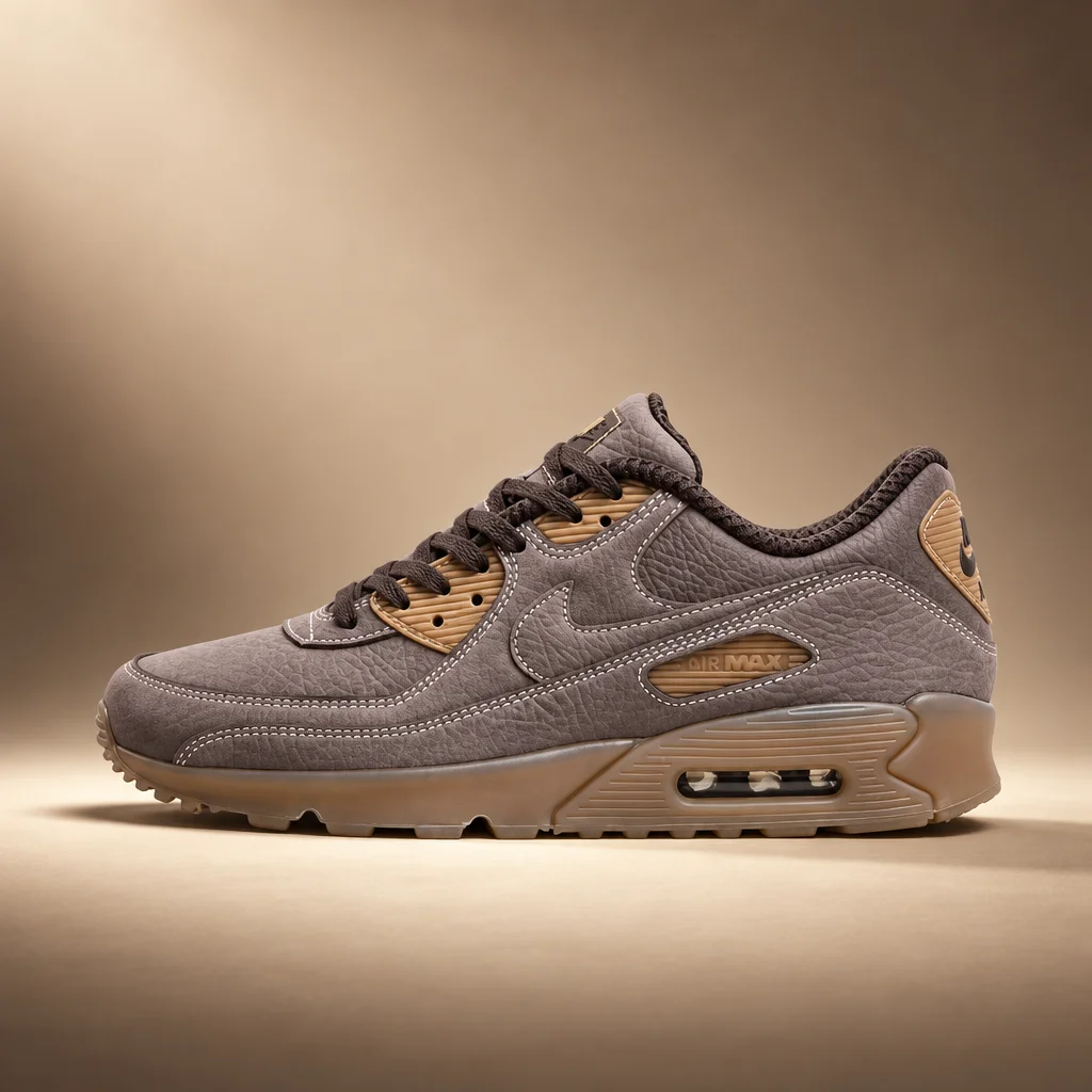 Nike Air Max 90 QS Sneaker - Shadow Brown & Gum