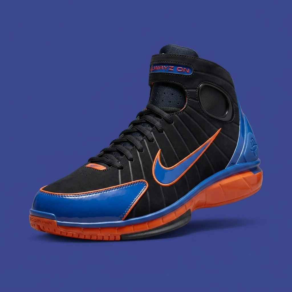 Nike Air Zoom Huarache 2K4 Penny Hardaway Knicks PE